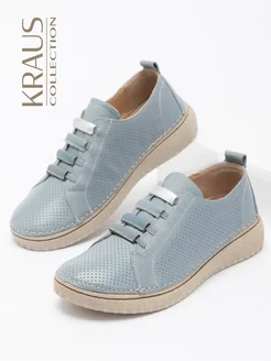 Кеды летние натуральная кожа KRAUS Collection 308405484 купить за 2 388 ₽ в интернет‑магазине Wildberries