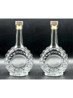 Бутылки для вина и настоек Бриллиант500мл (пт 2 шт) Хрустальный Звон-HruZ 466289856 купить за 425 ₽ в интернет‑магазине Wildberries